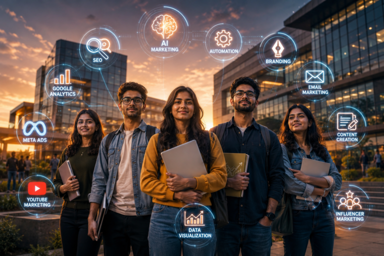 Best digital marketing institute in Udaipur providing hands-on training in online marketing strategies.