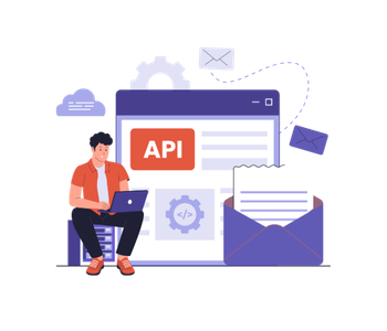Professional developers designing and integrating secure APIs to enable seamless communication between applications and digital platforms.