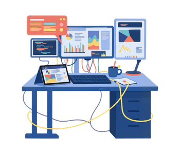 Expert mobile app developers creating innovative iOS and Android applications with modern UI designs and advanced mobile technologies.